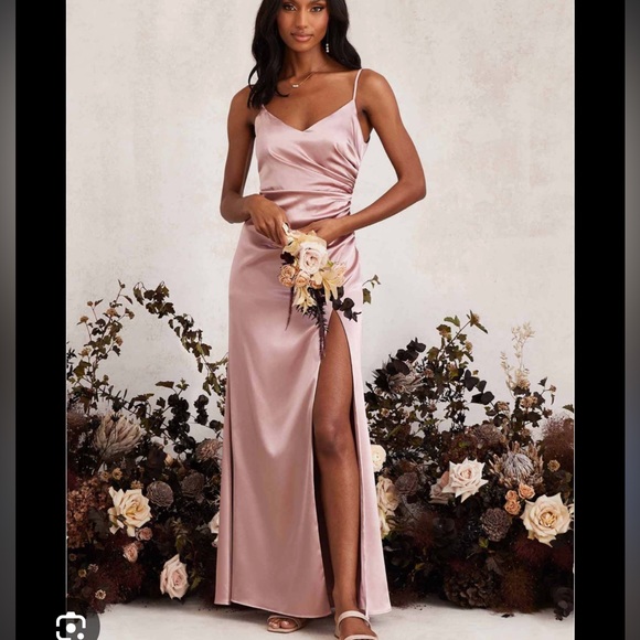 Birdy Grey Dresses & Skirts - birdy grey catherine silk shiny dress m